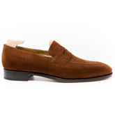 Tan Suede Loafers for Men – Comfort Fit Handmade Luxury Leather Shoes